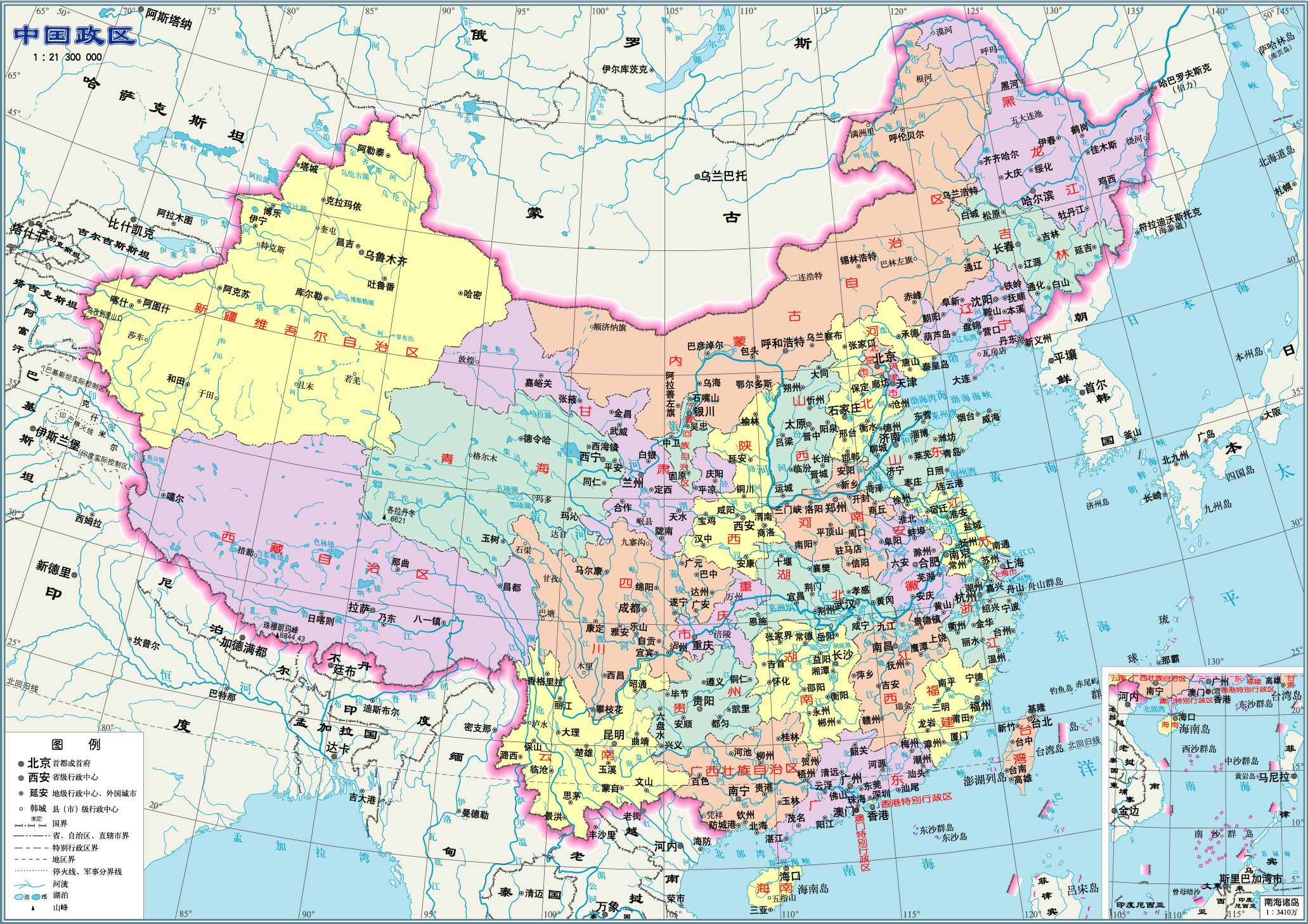 最新版的地图,最新版的地图 中国